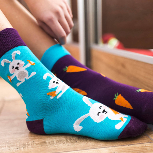 vesele ponozky zajac