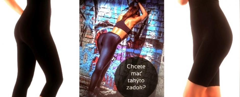 Push up leginy - na cvičenie, double, termo, dámske