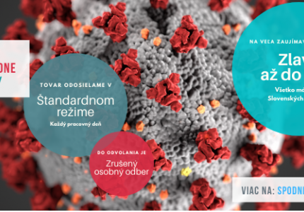 coronavirus - fungujeme standardne