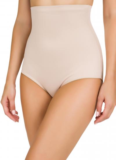 nohavičky sťahujúce telovej farby s vysokým pásom 