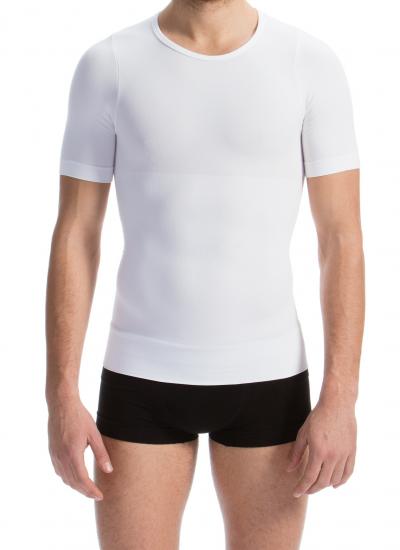 pánske tričko sťahovacie biele S