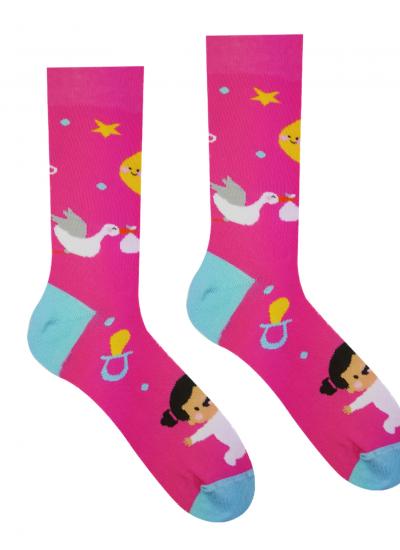 ponožky k narodeniu bábätka