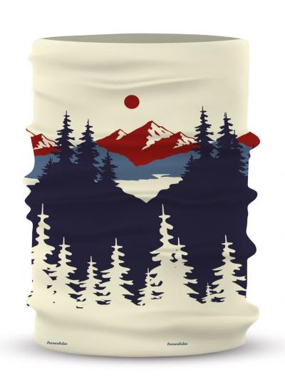 multifunkčná šatka do lesa, do práce, do mesta