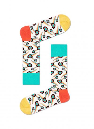 Happy socks ponožky so srdcami