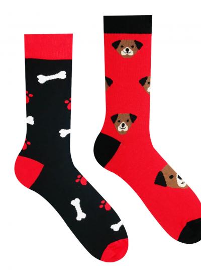 vesele-ponozky-pes-bavlna