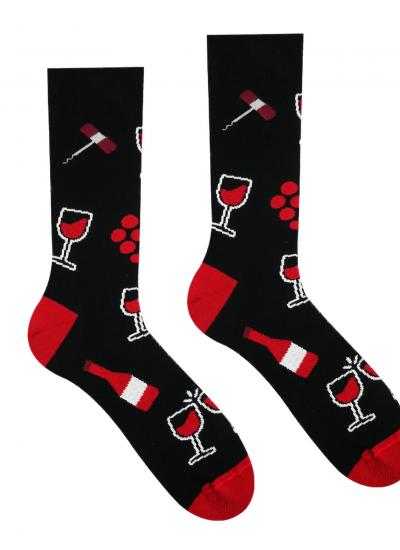 vesele-ponozky-vino