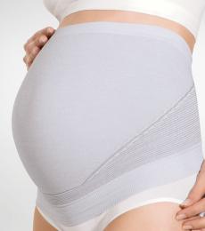 Tehotenský pás so strieborným vláknom detail - veľkosť S (32)