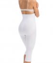 Sťahujúce legíny proti celulitíde - biele, veľkosť S/M