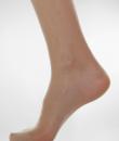 lýtkové pančuchy s podšívkou - prirodna 3