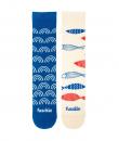 Ponožky s rybím motívom